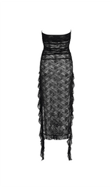 Lioness - Rendezvous Sheer Lace Midi Dress