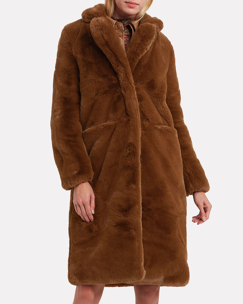 Apparis - Laure Faux Fur Coat