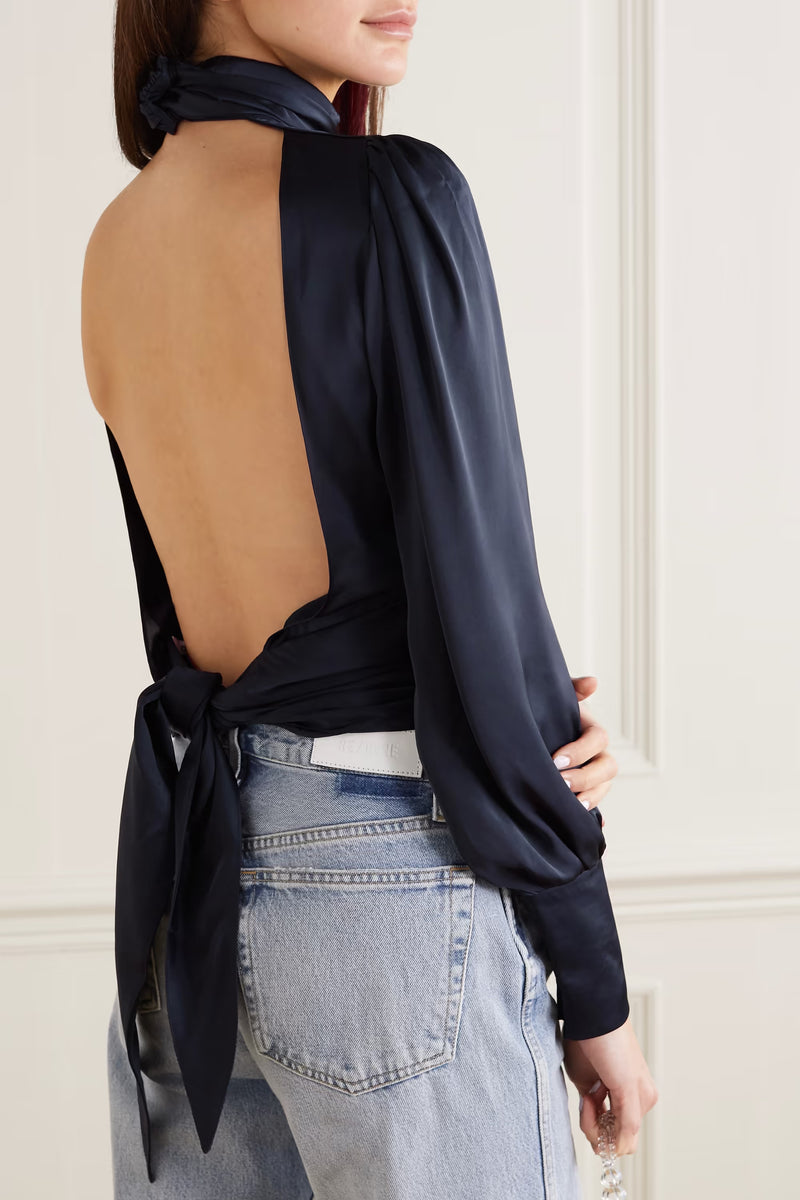 Orseund Iris - Night Out Top In Navy