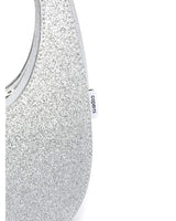 Coperni - Mini Glitter Swipe Leather Bag - Silver