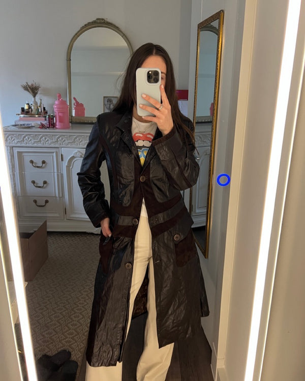 Unknown - Vintage Leather Coat