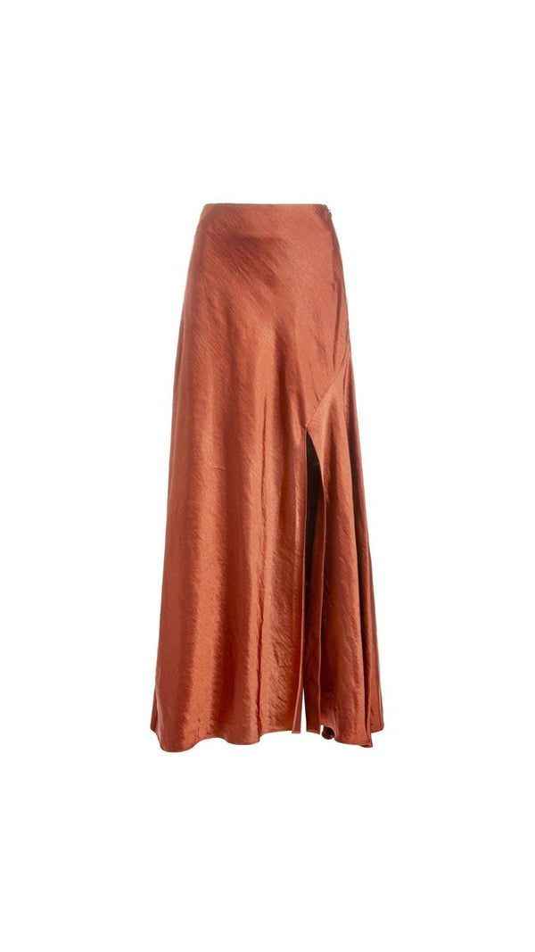 Significant Other - Aura High-Rise Satin Skirt