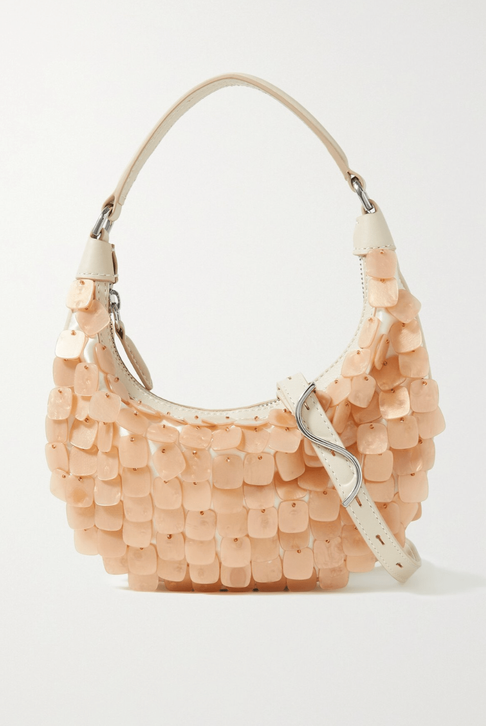 Shop Staud Mini Sasha Leather Shoulder Bag