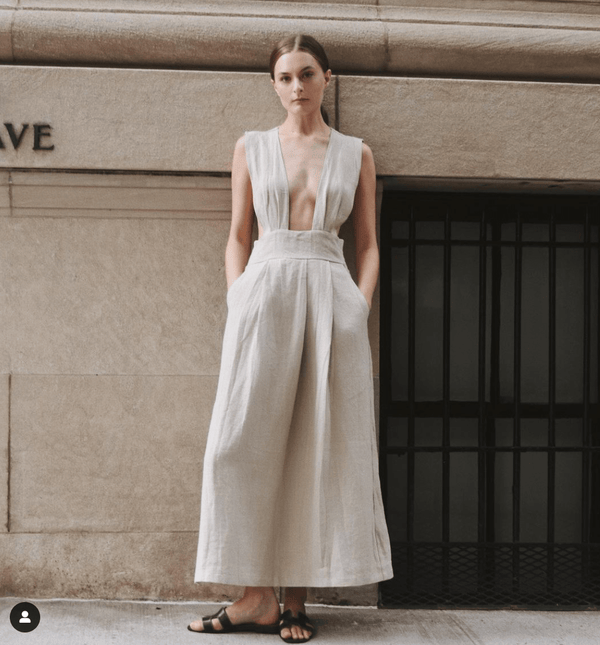 TROIS The Label - Elaine Linen Dress