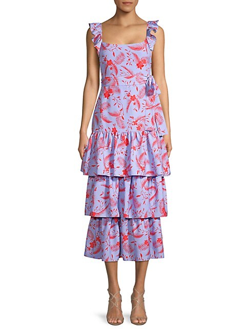LIKELY - Juno Floral Tiered Dress