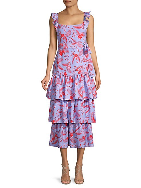 LIKELY - Juno Floral Tiered Dress