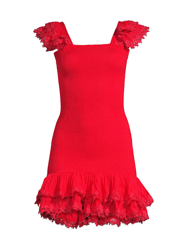 Peixoto - Belle Smocked Mini Dress