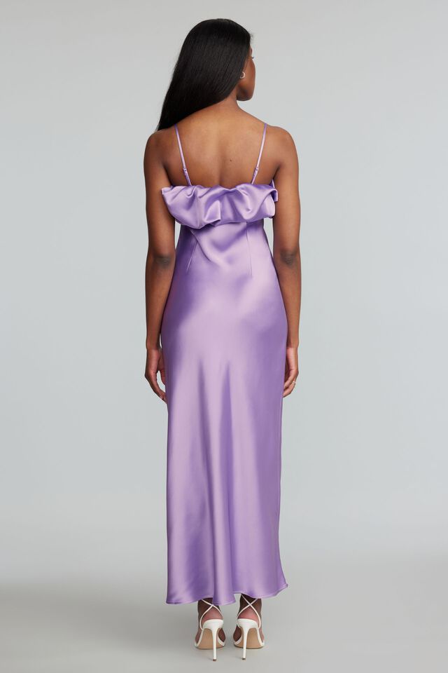 Dynamite Clothing - Purple Satin Dress