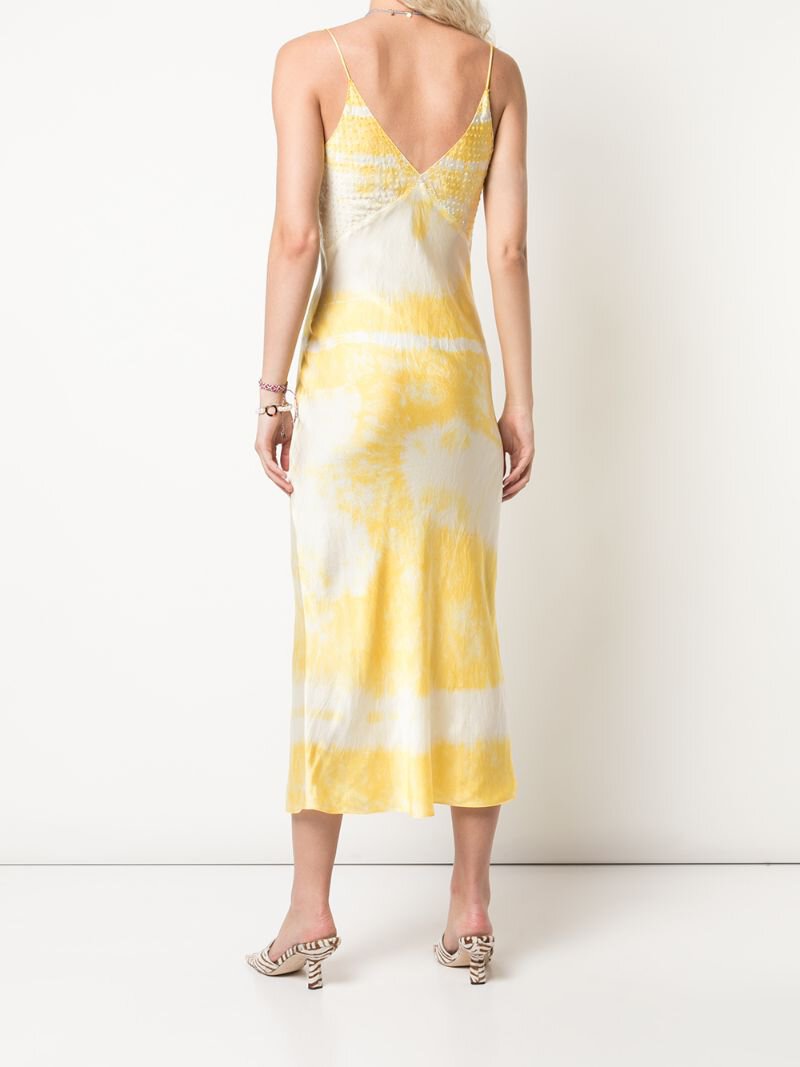 Dannijo - Embroidered Slip Dress