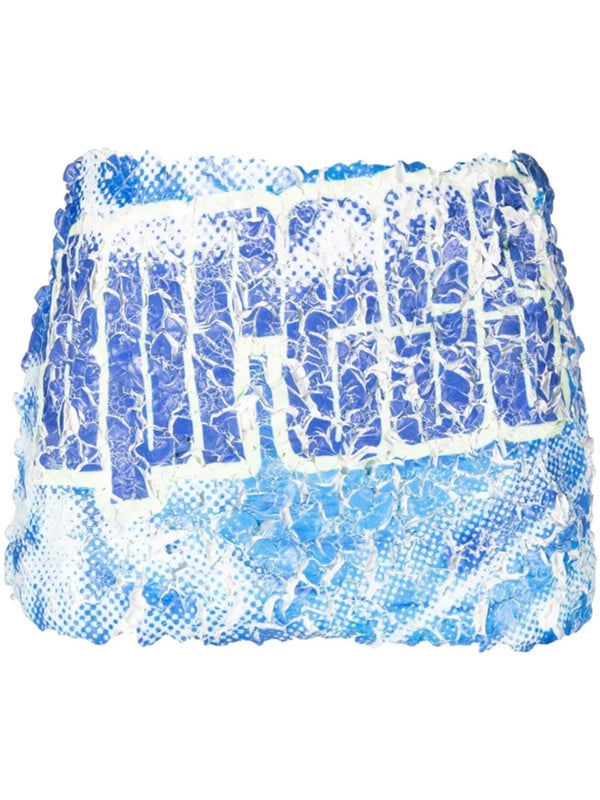 Diesel - O-Kippen Mini Skirt - Blue
