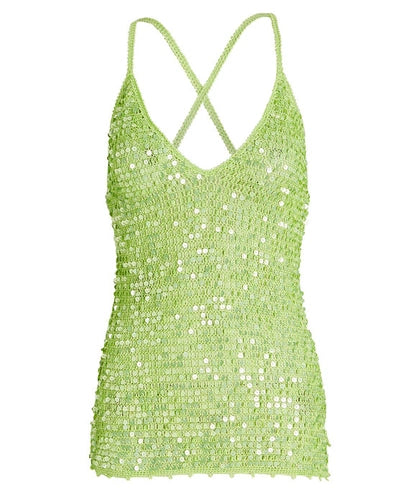 Retrofete - Molly Sequin Tank Top