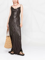 Philosophy di Lorenzo Serafini - Crease-effect Cowl Neck Dress