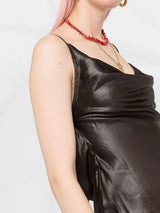 Philosophy di Lorenzo Serafini - Crease-effect Cowl Neck Dress