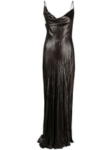 Philosophy di Lorenzo Serafini - Crease-effect Cowl Neck Dress