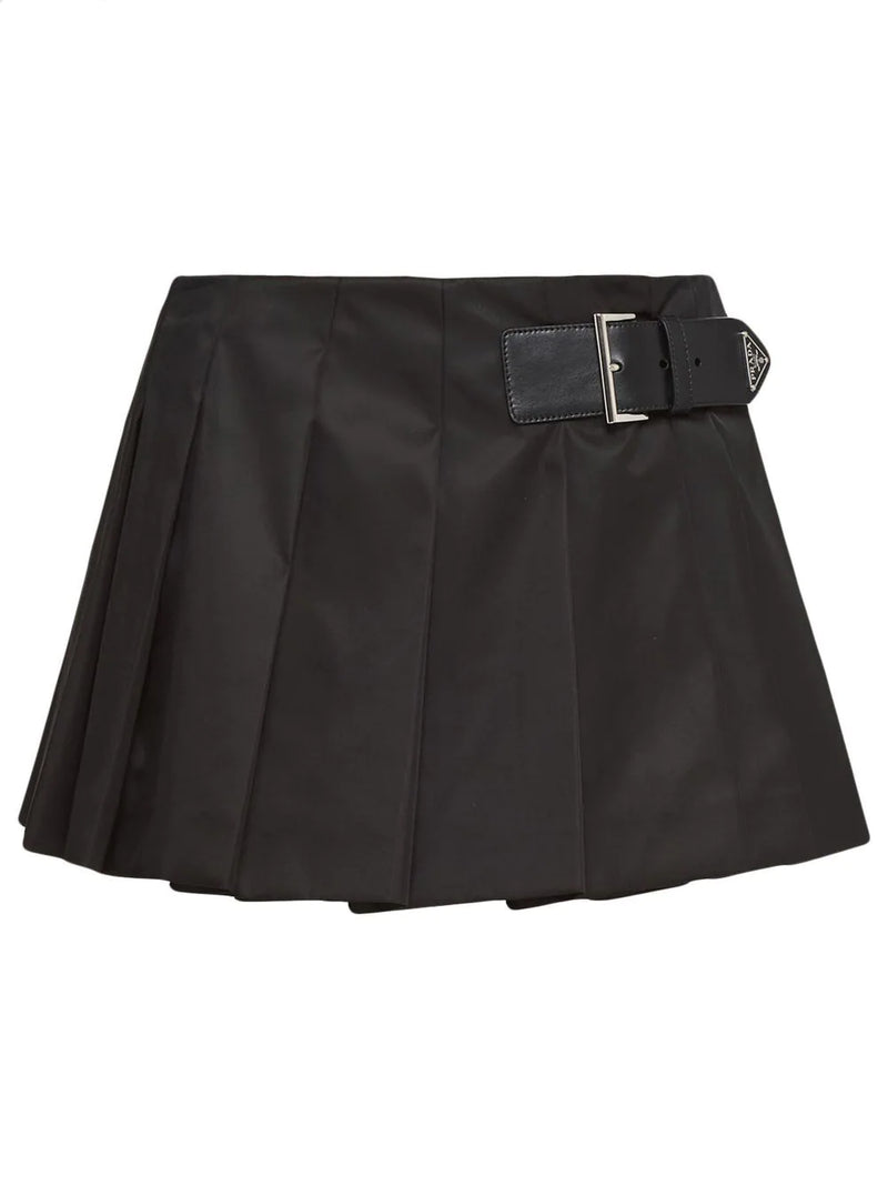 Prada - Prada Pleated Mini Skirt