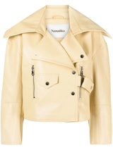 Nanushka - Cropped Biker Jacket