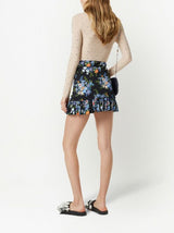 Paco Rabanne - Rhinestone Long-sleeved Top