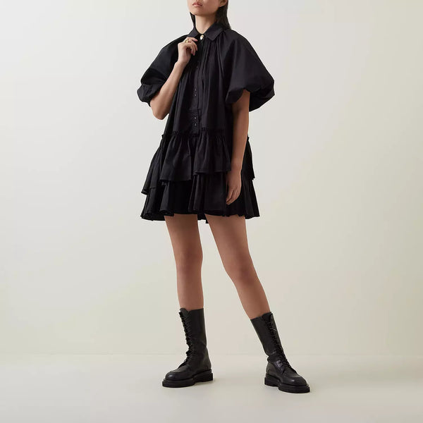 Aje - Ambience Smock Mini Dress