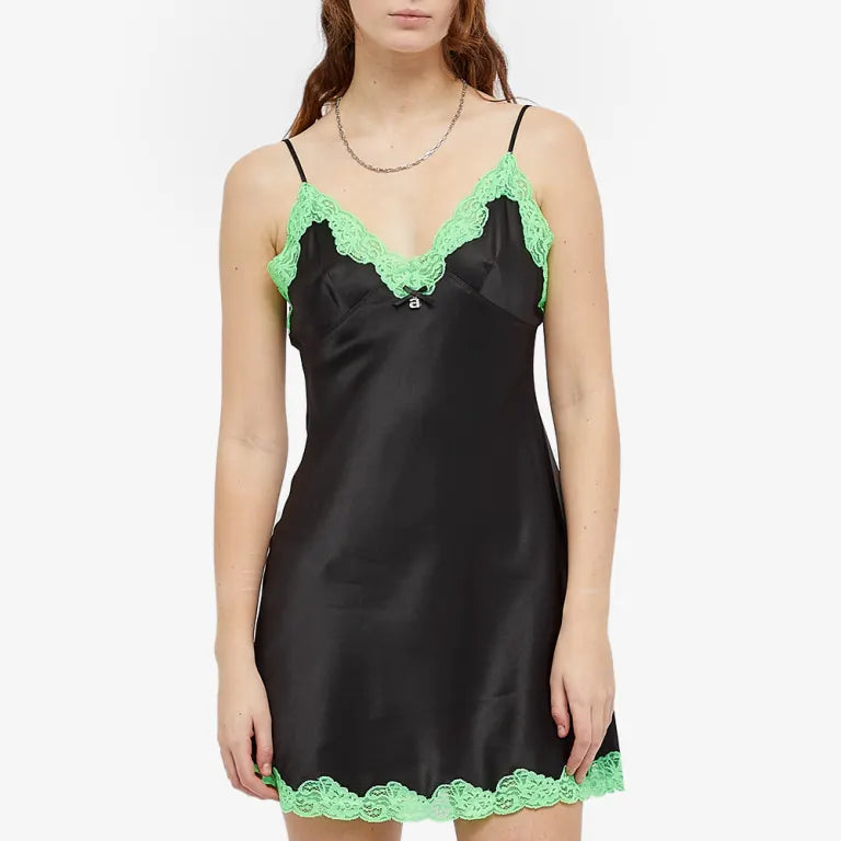 Alexander Wang - Lace-Trim Mini Slip Dress