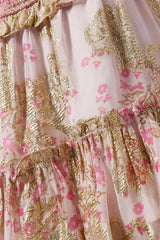 Hemant & Nandita - Hera Smocked Mini Dress