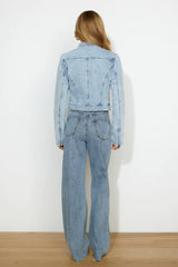 Lioness - BELLA MOTO JACKET DENIM BLUE