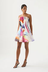 Aje - Celestial Pleated Mini Dress