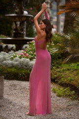 Alamour The Label - Shanna - Pink Gown