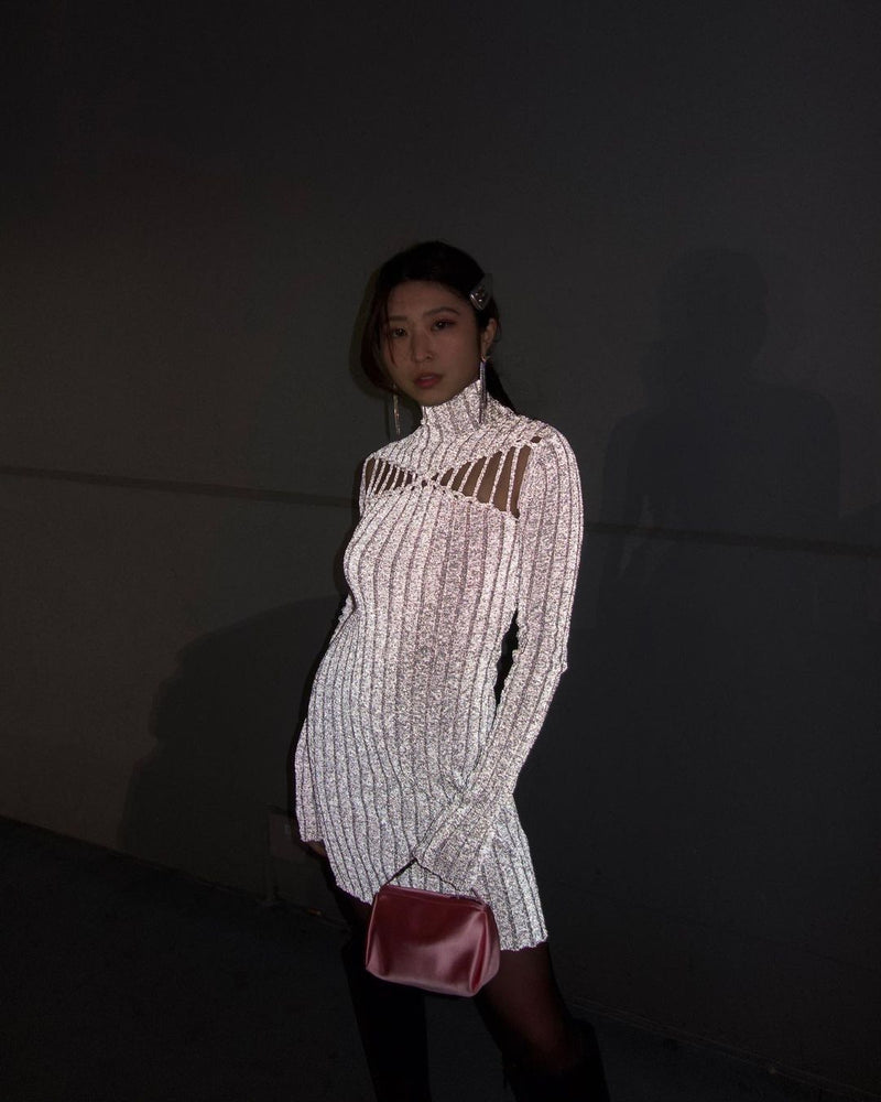 Dion Lee - Dion Lee Reflective mini Dress