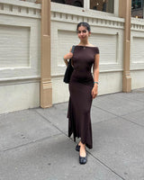Paloma Wool - Yausi Asymmetric Maxi-Dress