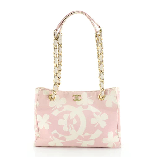 Chanel - Clover-Print Shoulder Bag