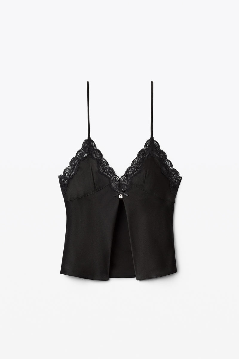 Alexander Wang - Butterfly Cami Top with Lace