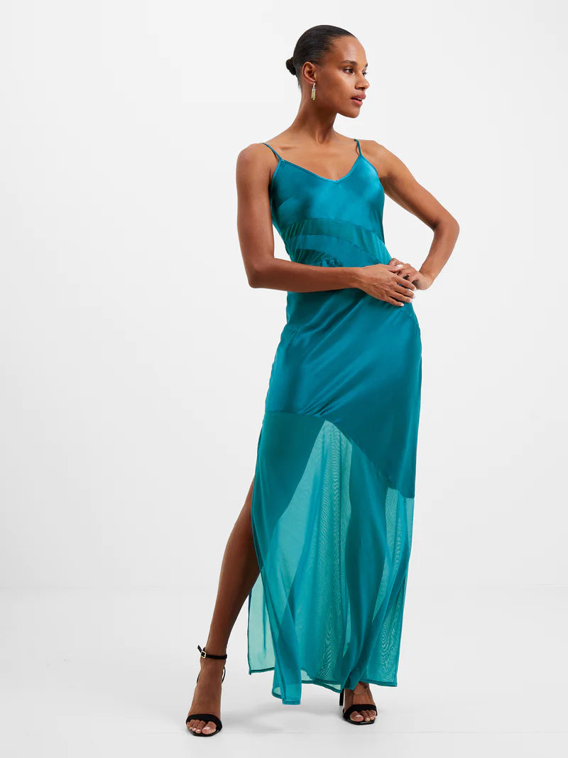 French Connection - Inu Satin Strappy Maxi Dress