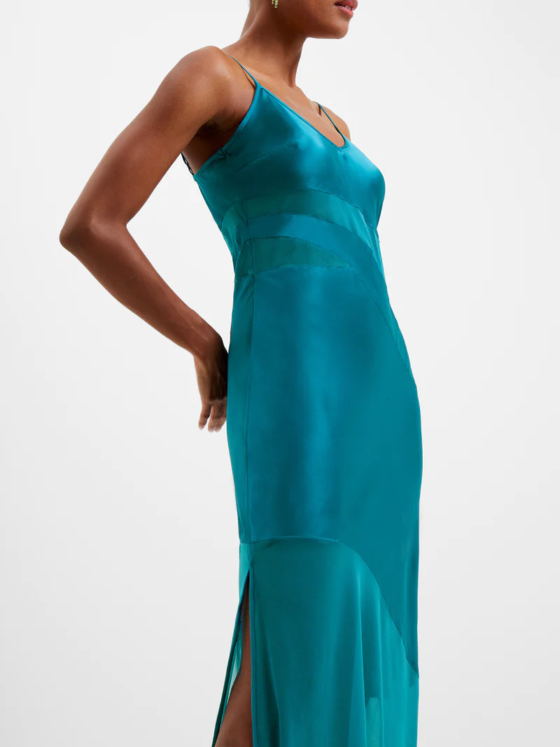 French Connection - Inu Satin Strappy Maxi Dress