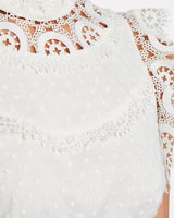 Peggy Embroidered Mini Dress