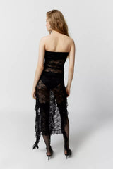 Lioness - Rendezvous Sheer Lace Midi Dress