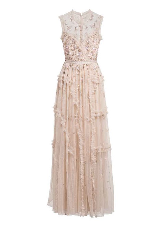 Shimmer Ditsy Gown