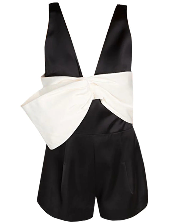 ALEXIS - Black Gian Romper