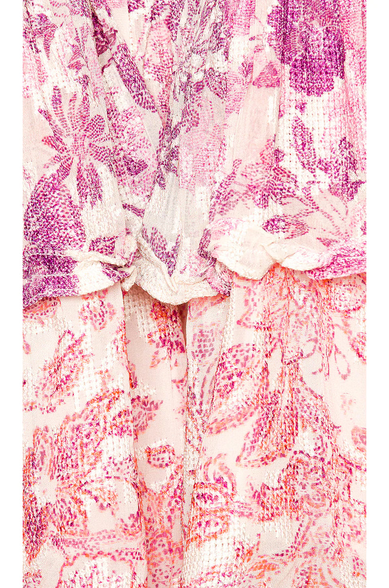 Hemant and Nandita - Suki Plunge Neck Dress