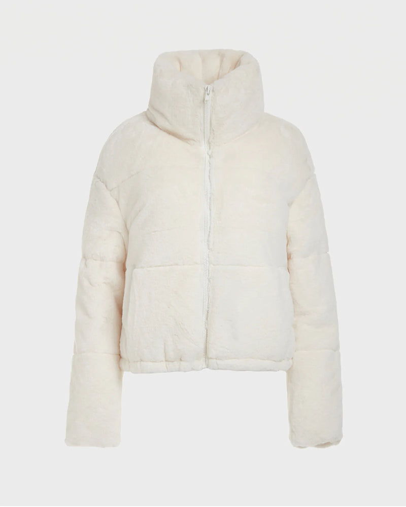 Apparis - Billie Faux Fur Jacket Cream