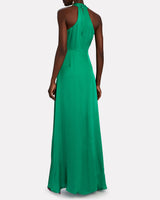 Mandy Crossover Silk Gown