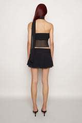 Danielle Guizio - Chiffon Wrap Around Top