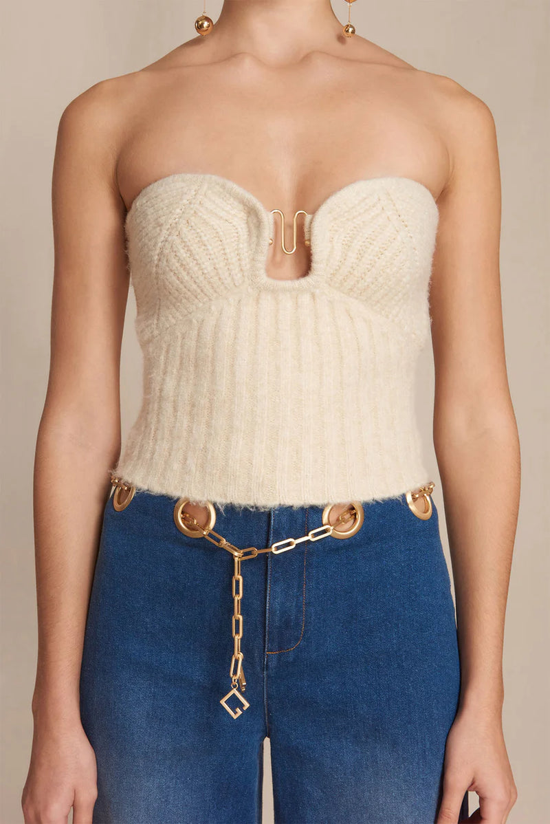 Cult Gaia - ELLISON KNIT TOP