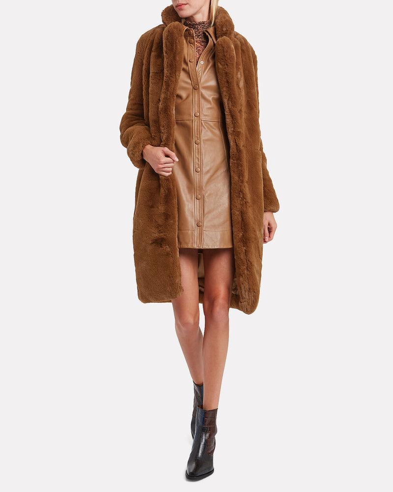 Apparis - Laure Faux Fur Coat