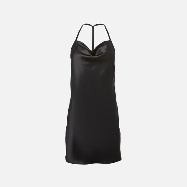 Fleur Du Mal - T-Back Cowl Slip Dress