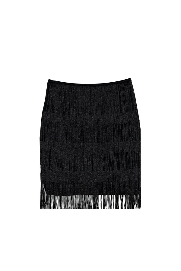 Anine Bing - Fringe Suede Mini Skirt