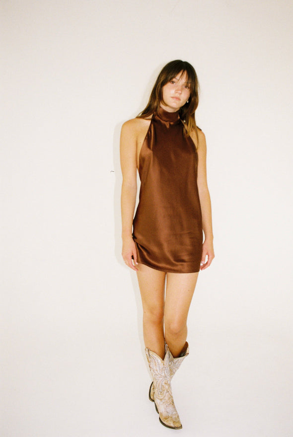 KATAYOUNS - BROWN RALPH DRESS