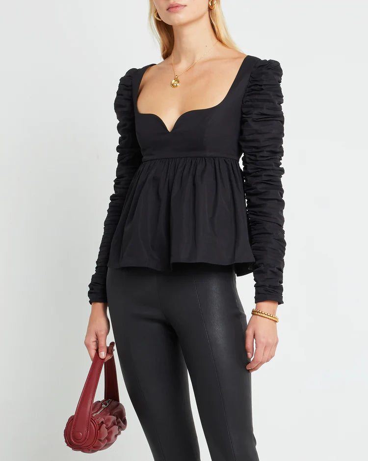 Kourt - Alice Puff Sleeve Top