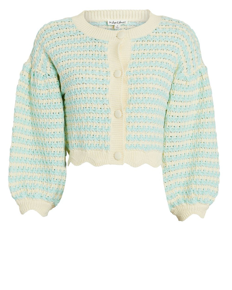 For Love & Lemons - Lizzy Stripe Knit Cardigan