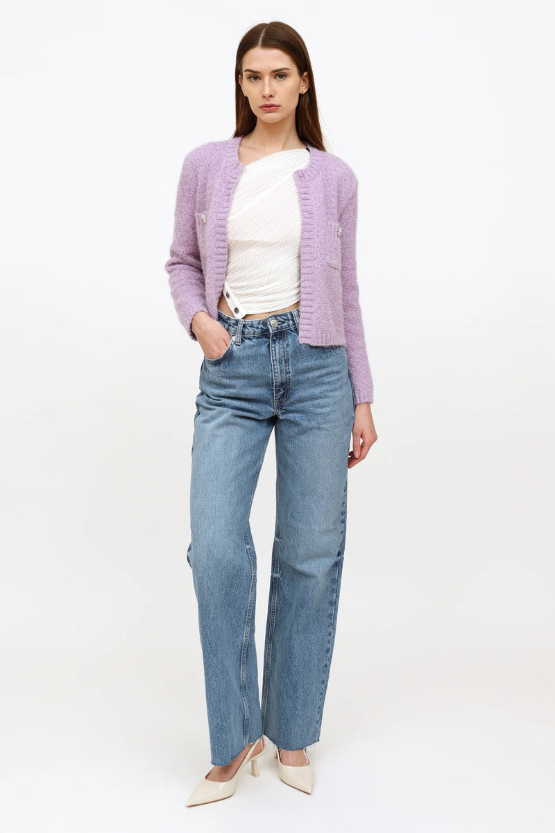 Maje - Maje Purple Cardigan