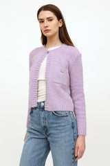 Maje - Maje Purple Cardigan